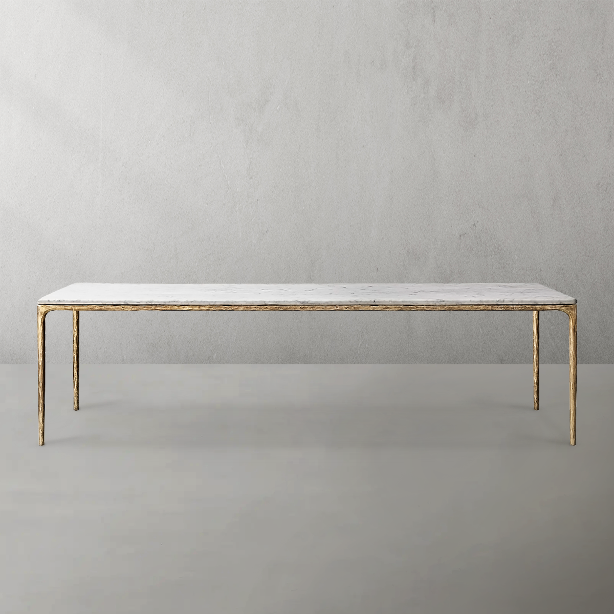 Thaddeus Marble Rectangular Dining Table-Fullstarlighting