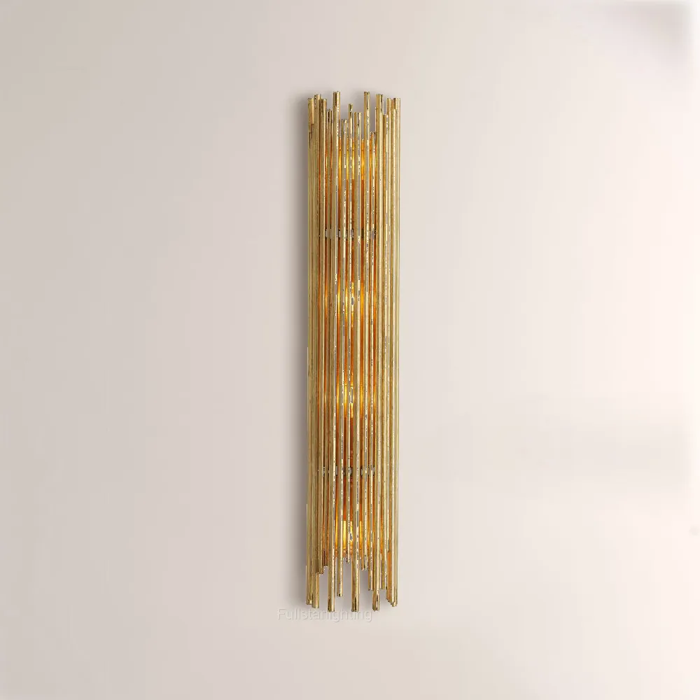 Cavelle Brass two-light Wall Sconce for Bathroom, Factory Discount
