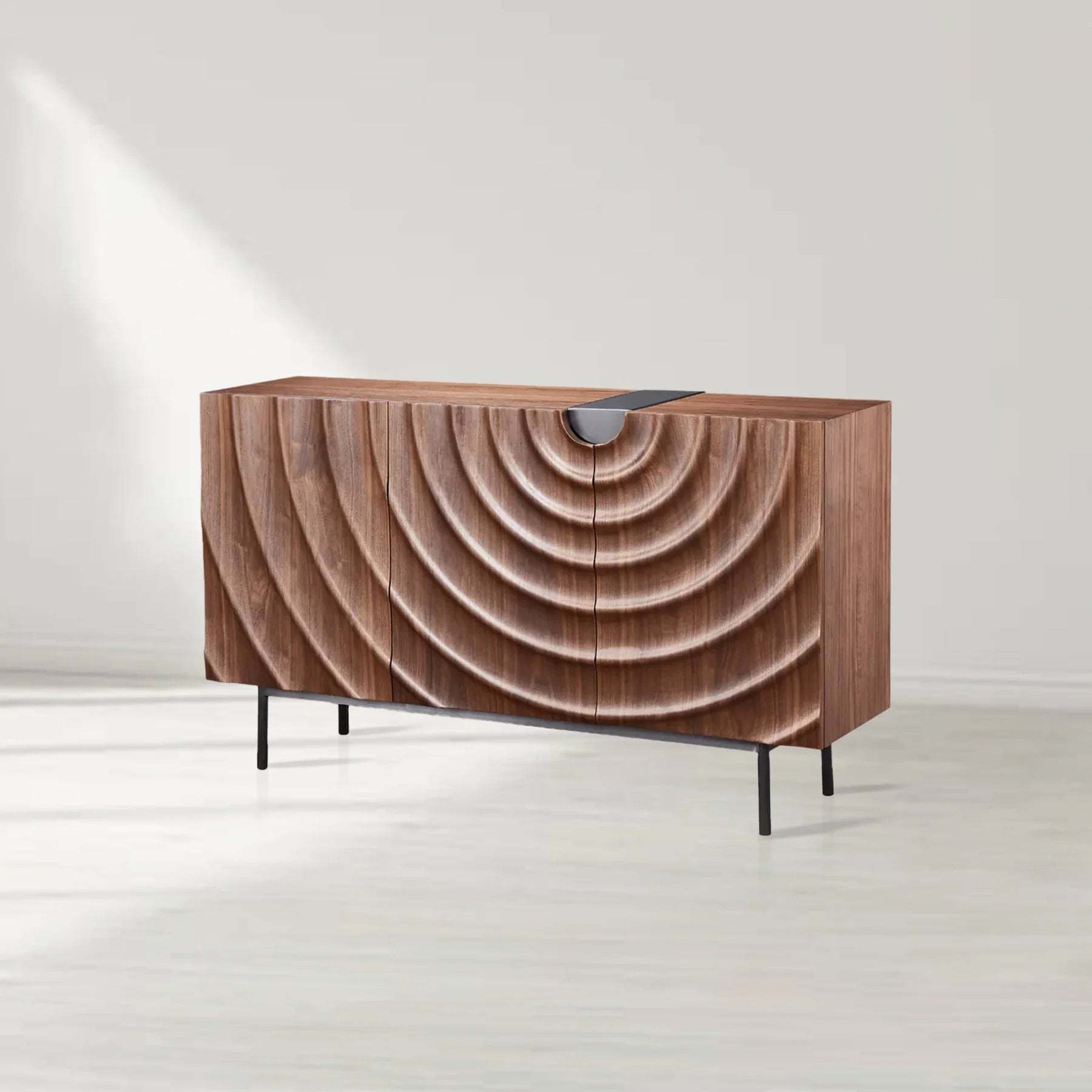Lunara 3-Door Ripple Sideboard