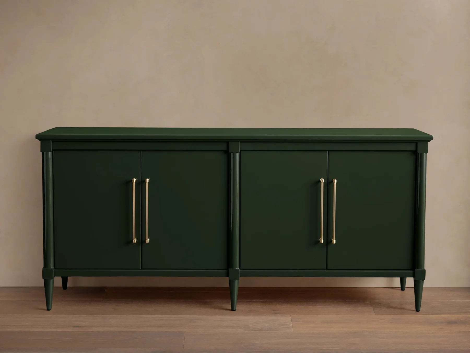 Oakleigh 4-Door Sideboard Solid Wood High Gloss Modern Classic Dining