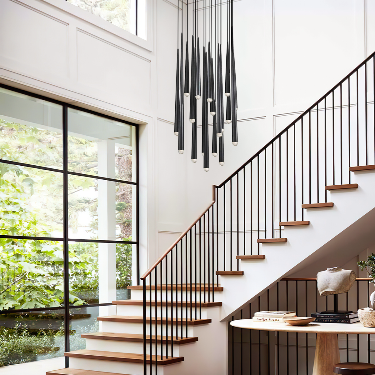 Harry Round Tubular Pendant-Fullstarlighting