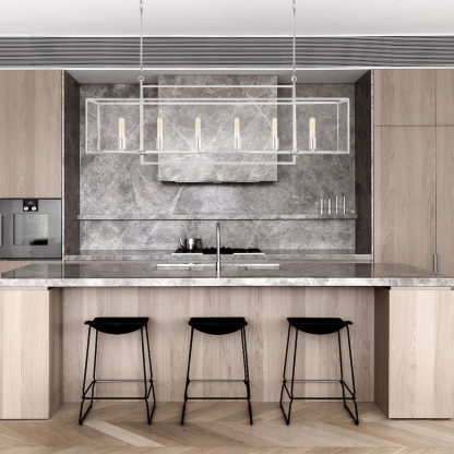 Deckman Linear Chandelier-Fullstarlighting