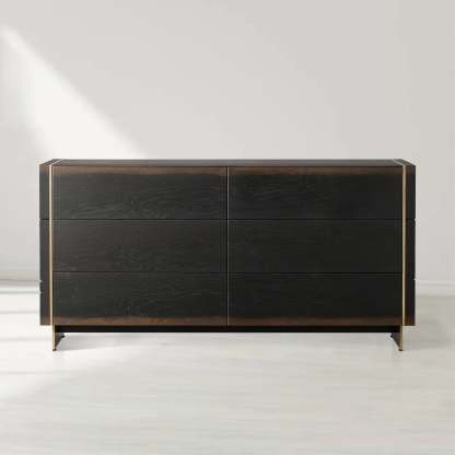 Mihaela Six-Drawer Dresser 67.5"