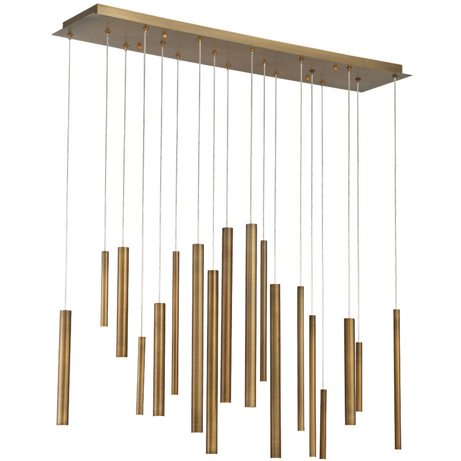 Santana Linear Multi Light Pendant-Fullstarlighting