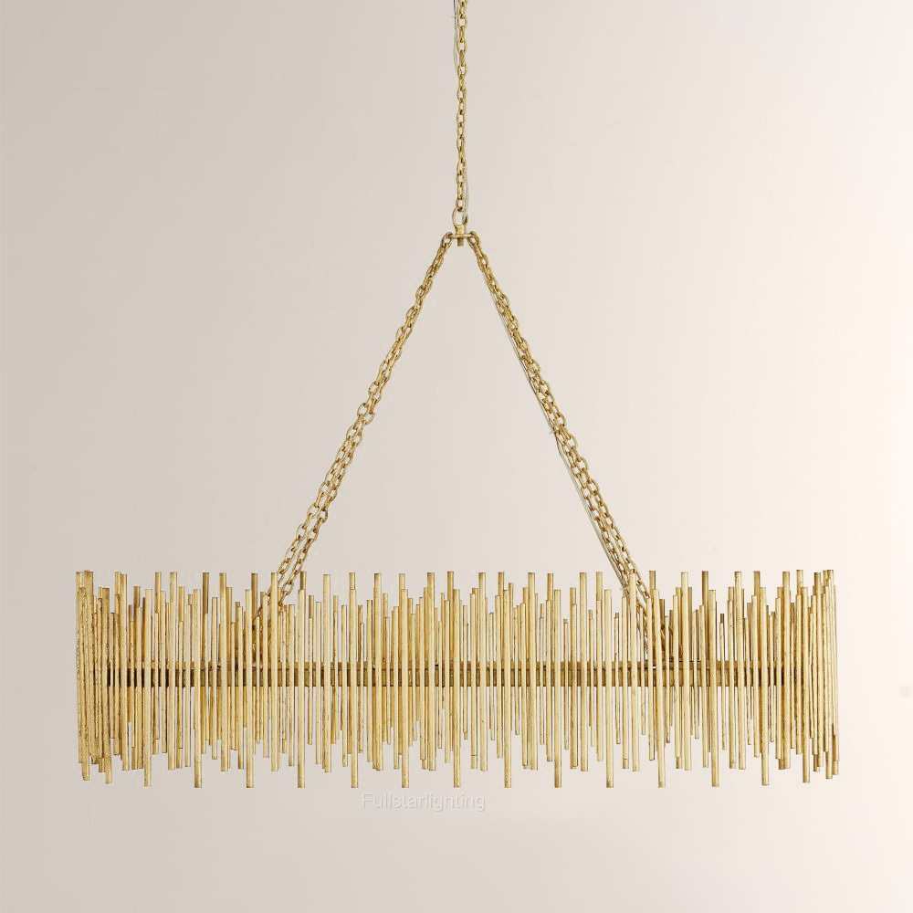 Preslcatt Oval Chandelier-Fullstarlighting