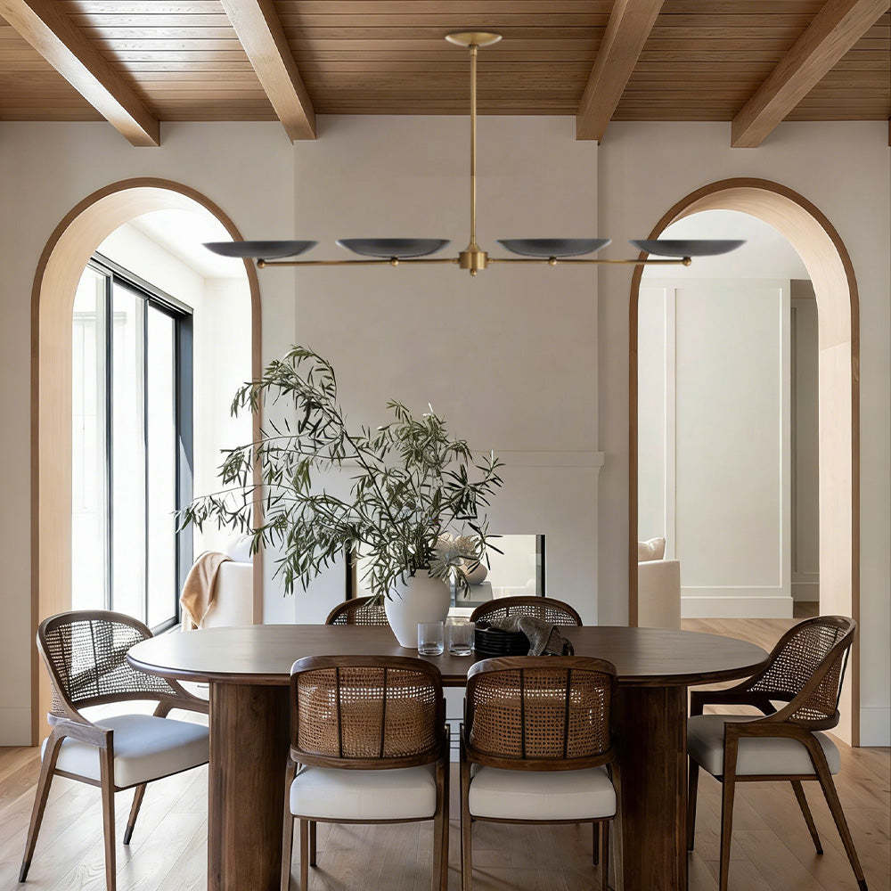 Griffith Bronze Linear Chandelier-Fullstarlighting