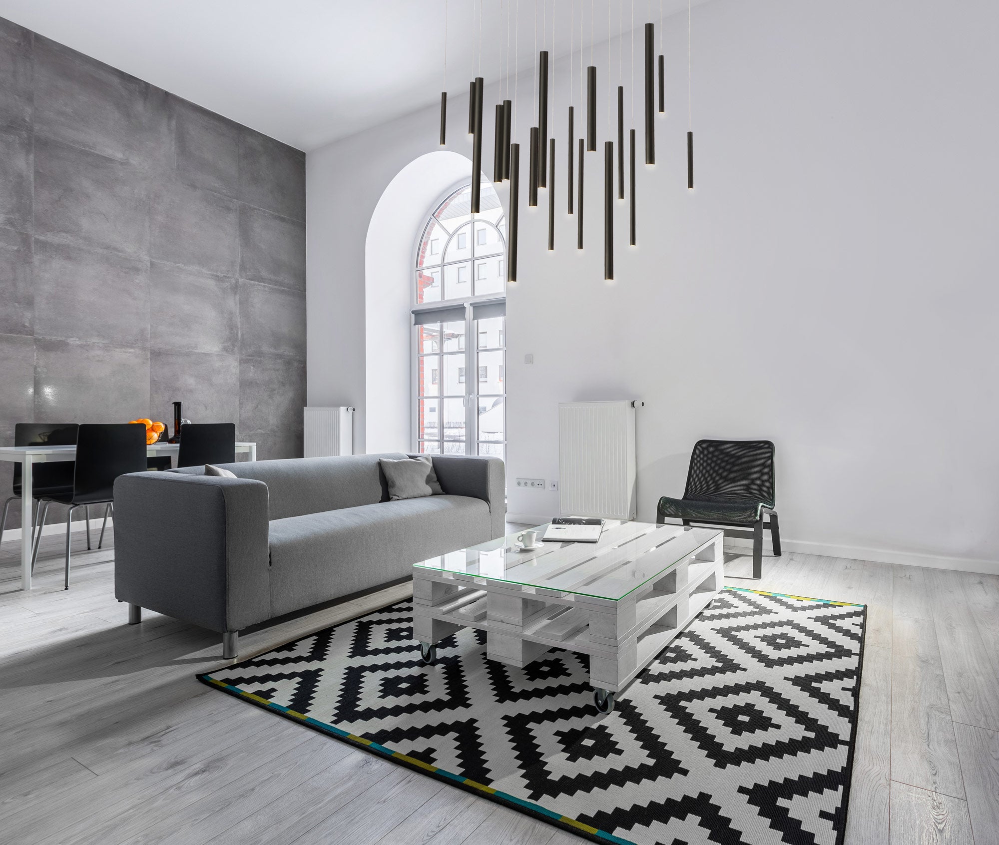 Santana Linear Multi Light Pendant-Fullstarlighting