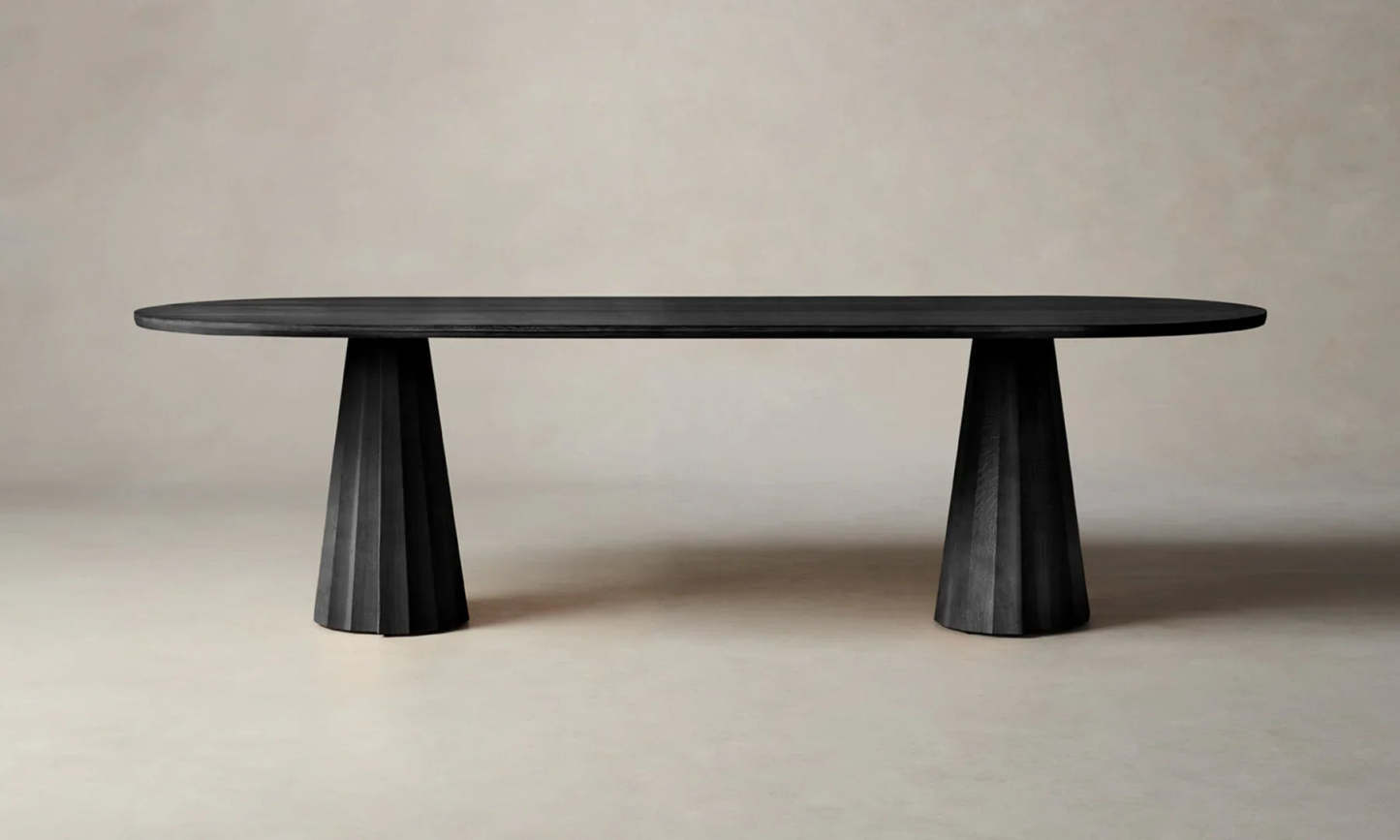 Brank Oval Dining Table – Statement Oval Table for Modern Dining Room