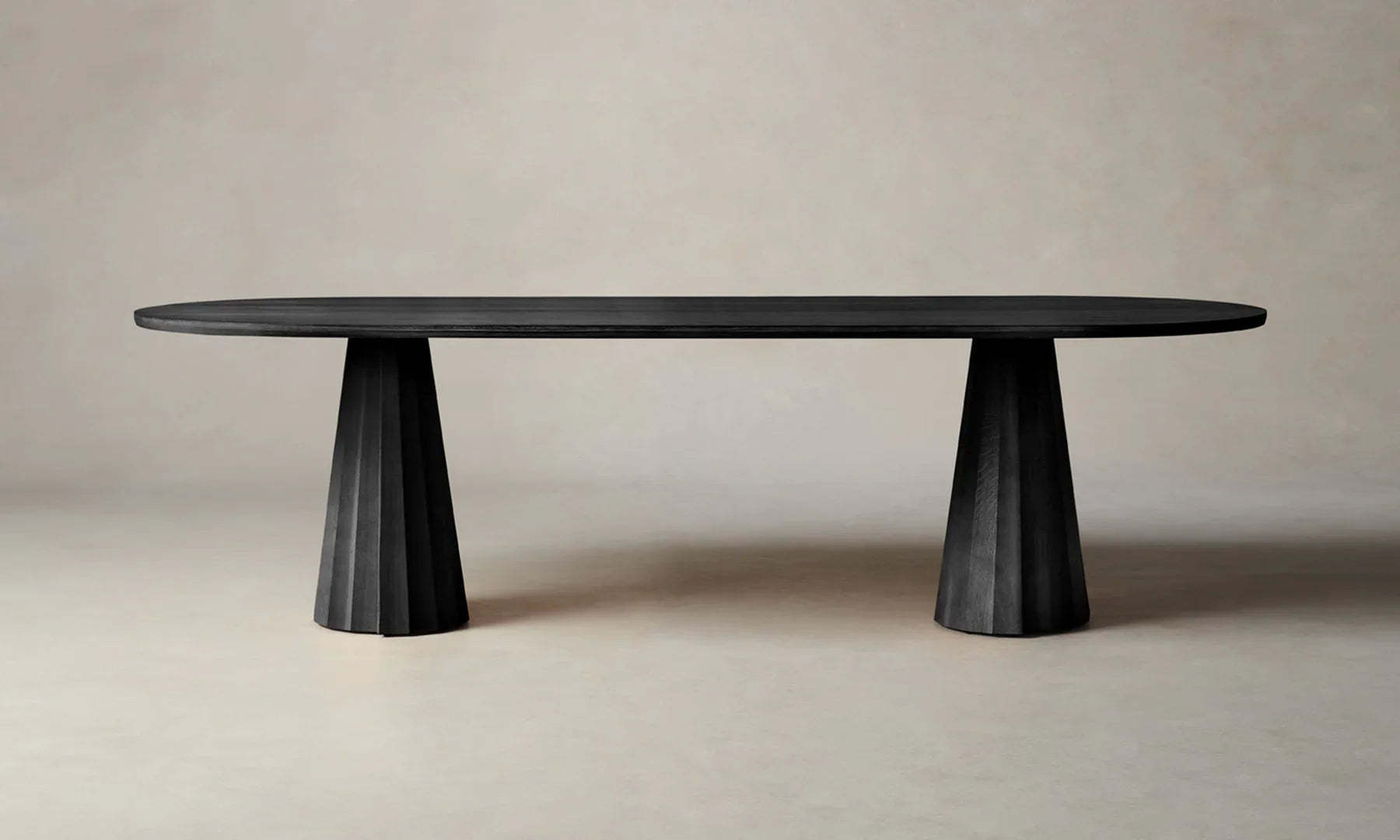 Brank Oval Dining Table – Statement Oval Table for Modern Dining Room
