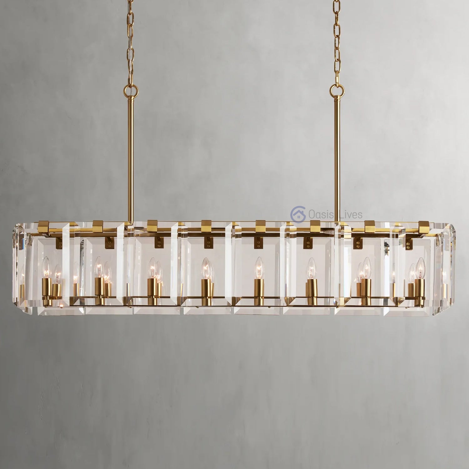 Morden Amaya Rectangular Chandelier