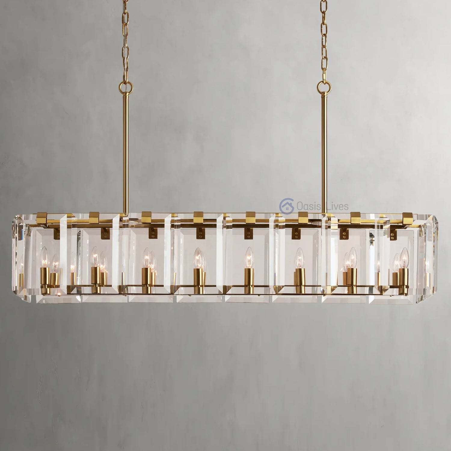 Morden Amaya Rectangular Chandelier