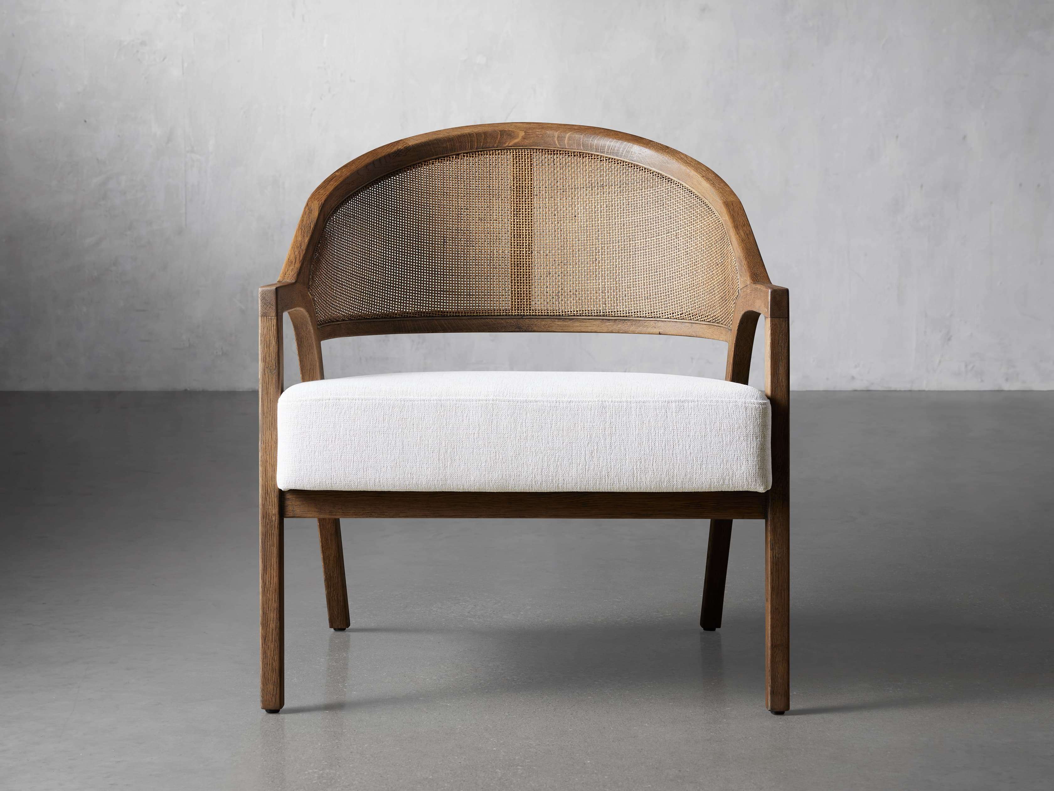 Aimee Chair in Nomad Snow-Fullstarlighting