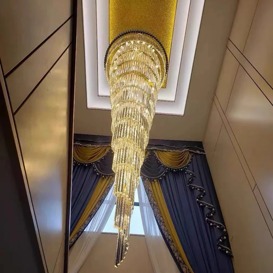 CYRUS MULTIPLE TIER CRYSTAL CHANDELIER