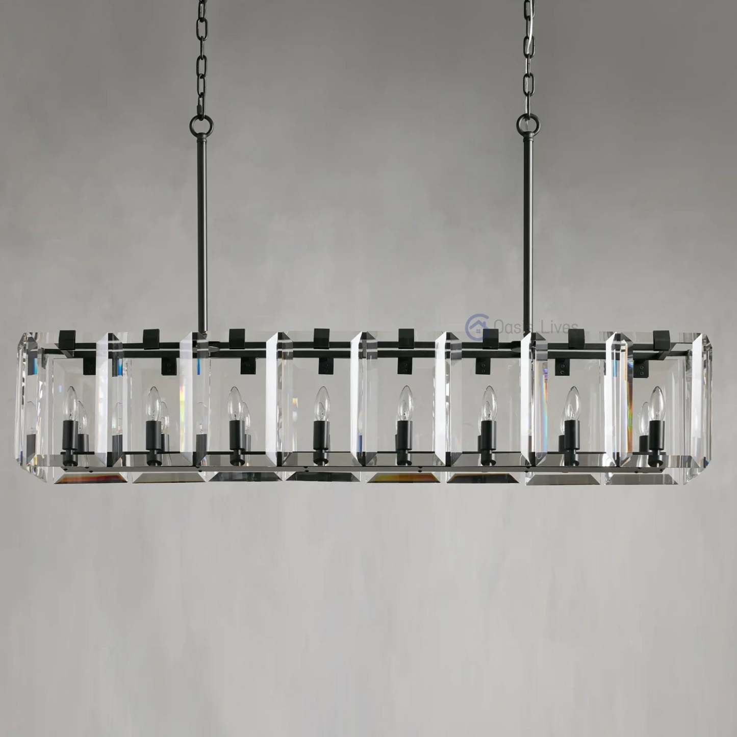 Morden Amaya Rectangular Chandelier