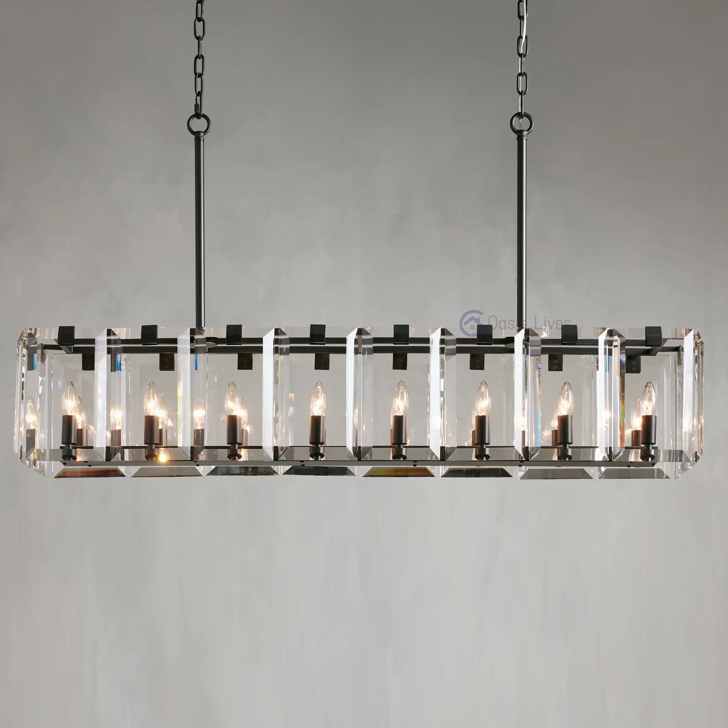 Morden Amaya Rectangular Chandelier