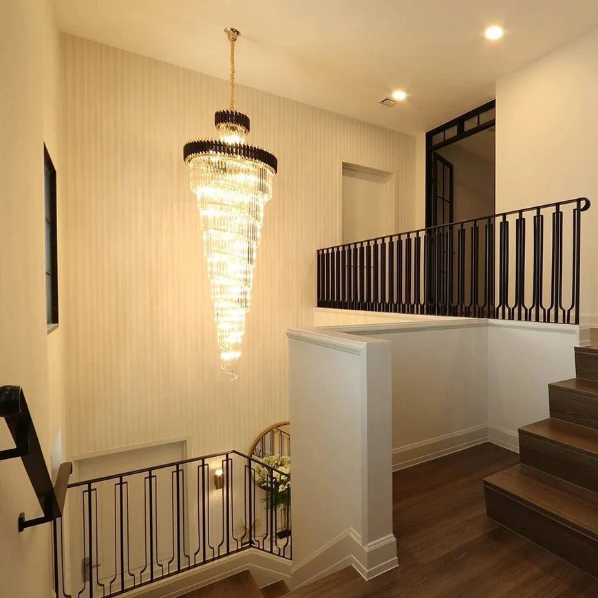 CYRUS MULTIPLE TIER CRYSTAL CHANDELIER