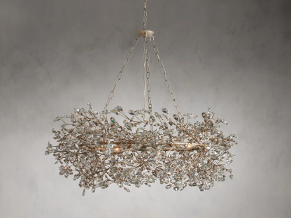Fiore Crown Crystal Chandelier