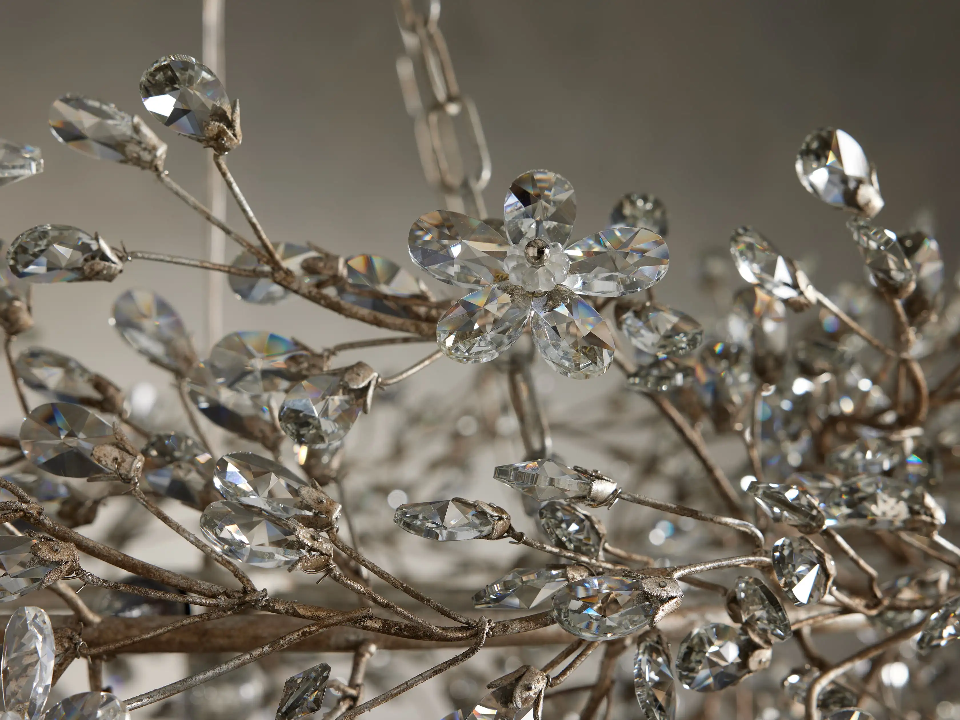 Fiore Crown Crystal Chandelier