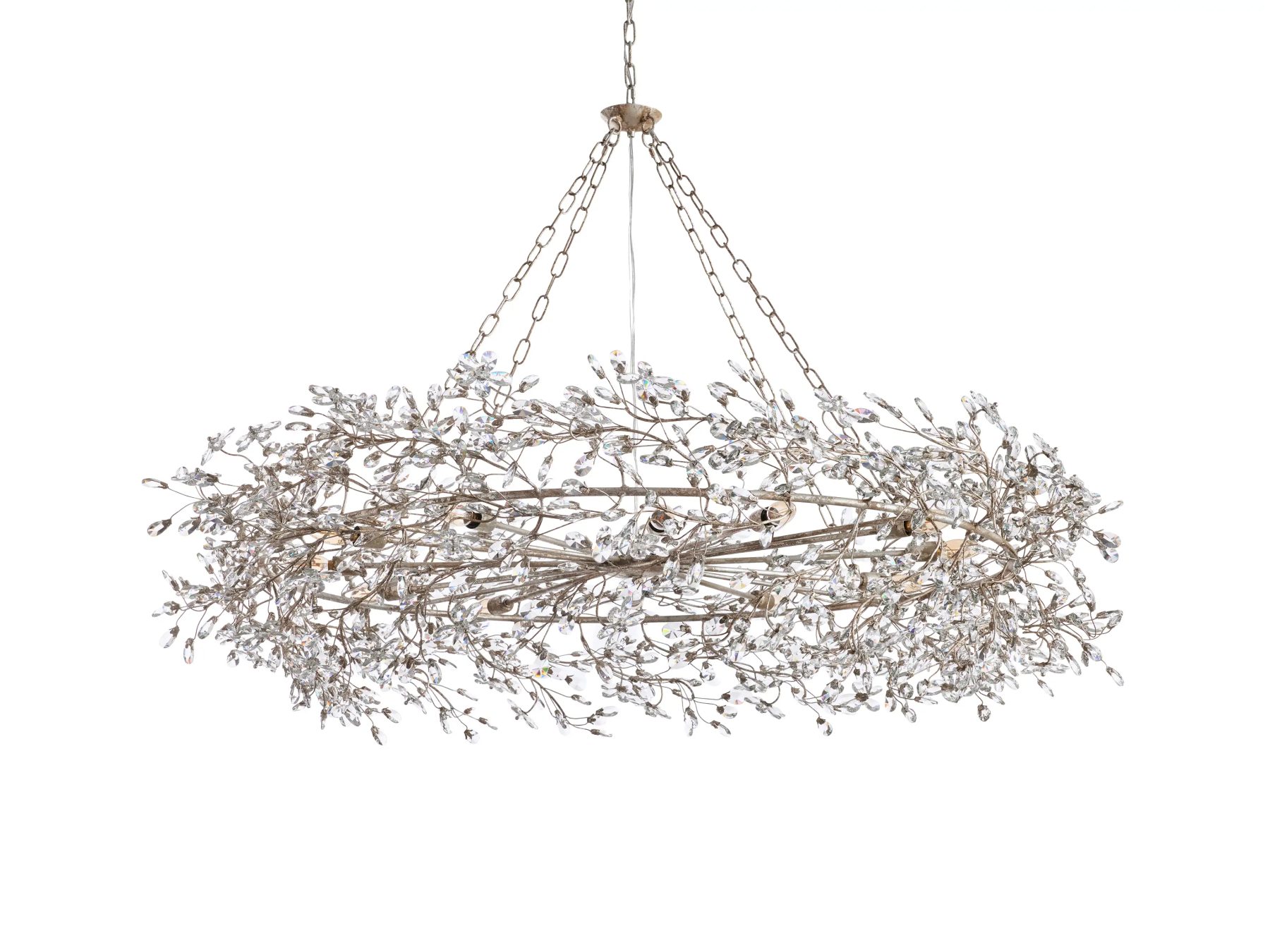 Fiore Crown Crystal Chandelier