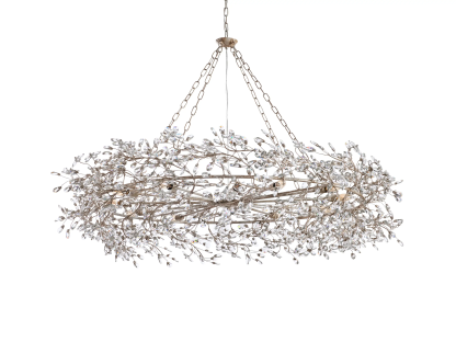 Fiore Crown Crystal Chandelier