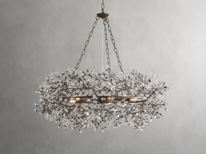Fiore Crown Crystal Chandelier