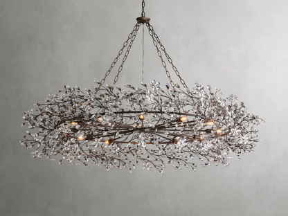 Fiore Crown Crystal Chandelier