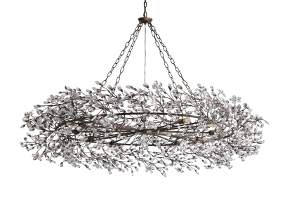 Fiore Crown Crystal Chandelier