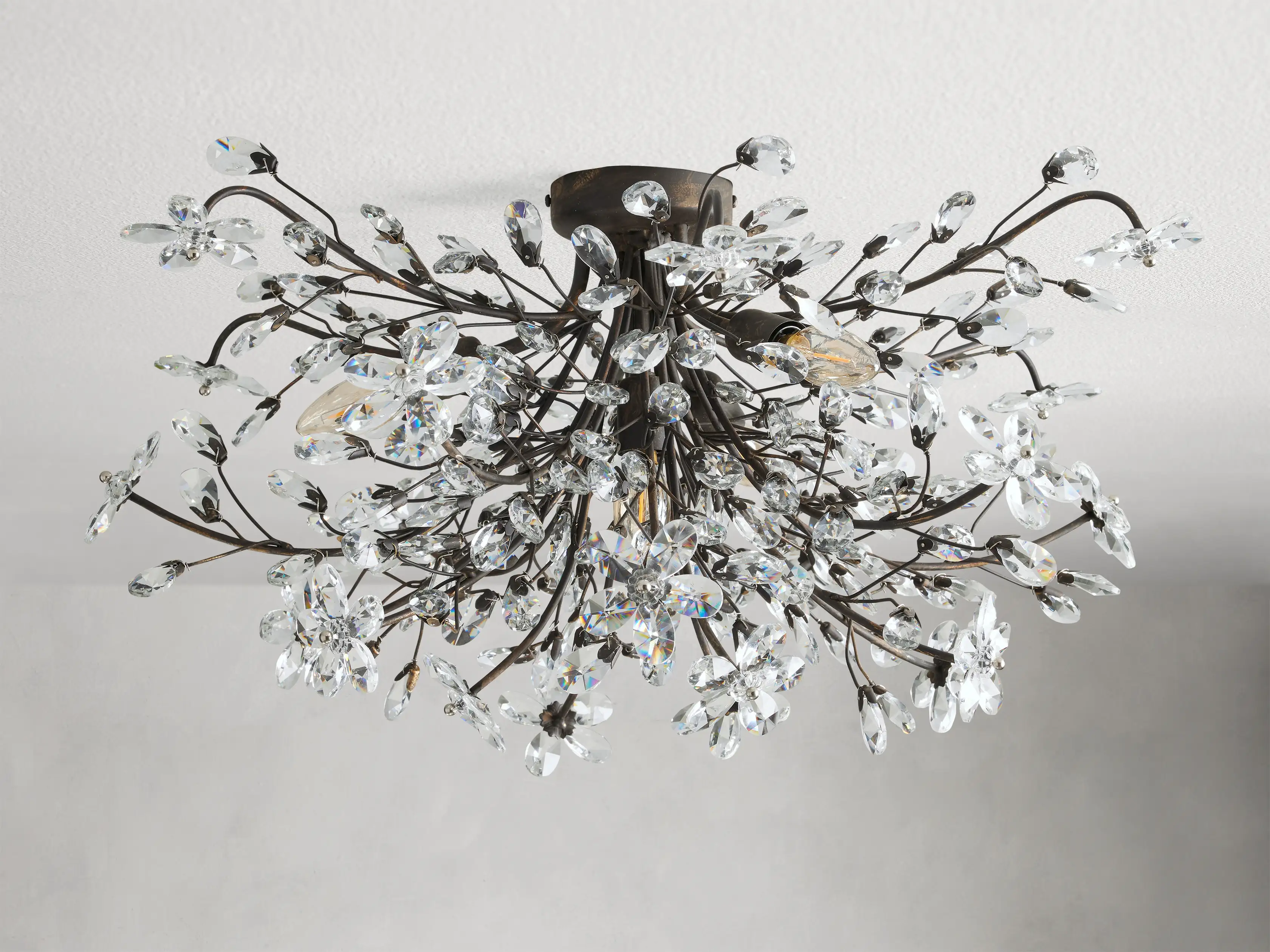 Fiore Crystal Flush Mount
