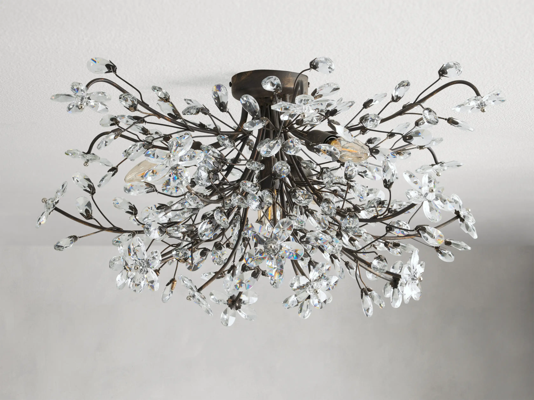 Fiore Crystal Flush Mount