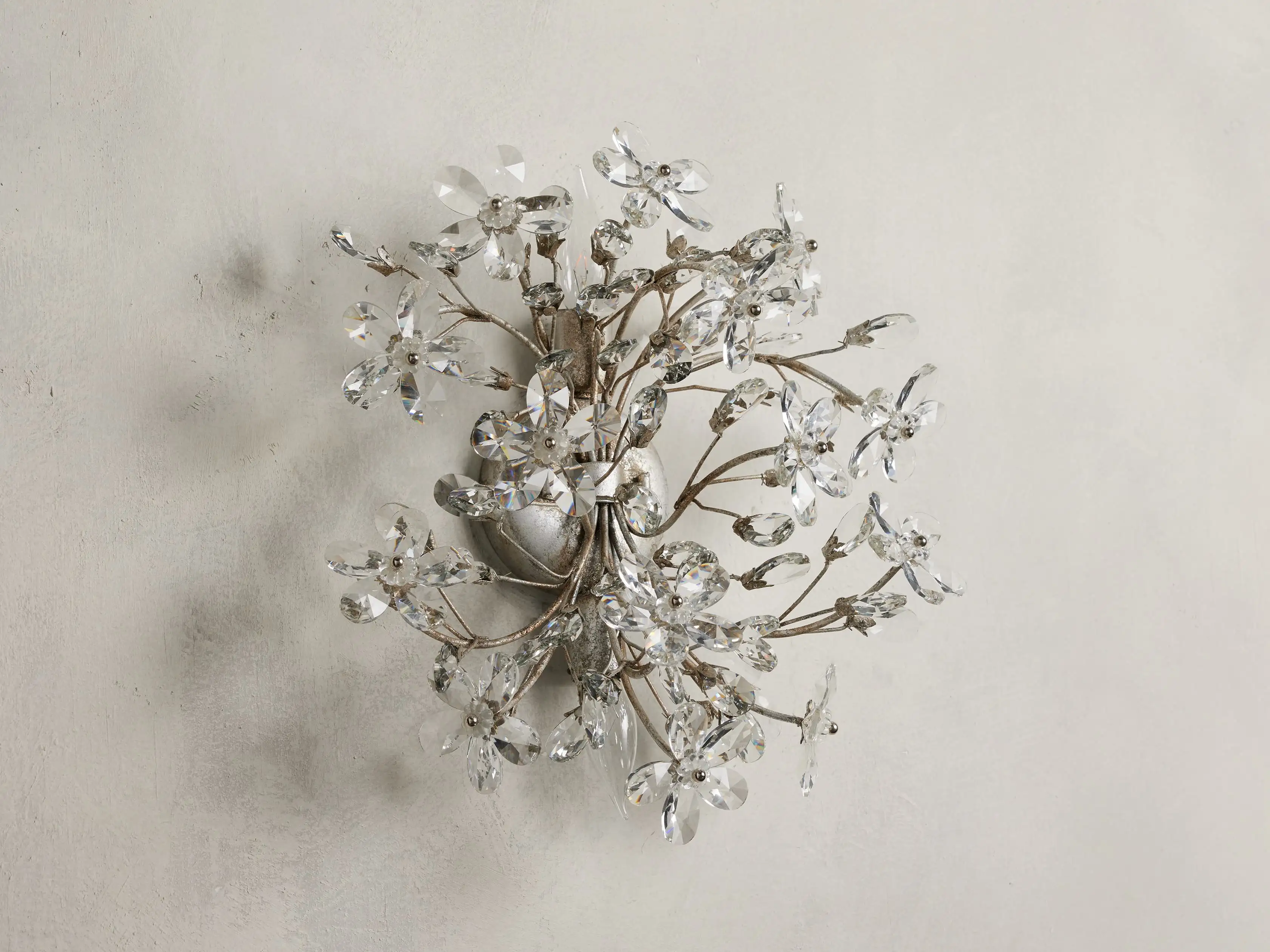Fiore Crystal Sconce