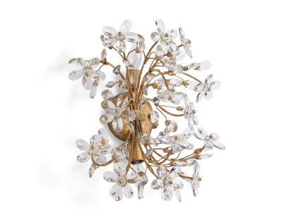Fiore Crystal Sconce