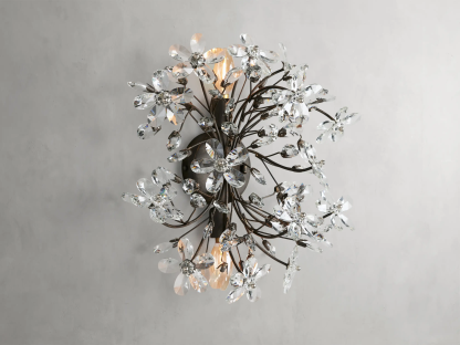 Fiore Crystal Sconce