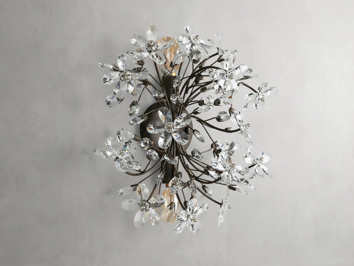 Fiore Crystal Sconce