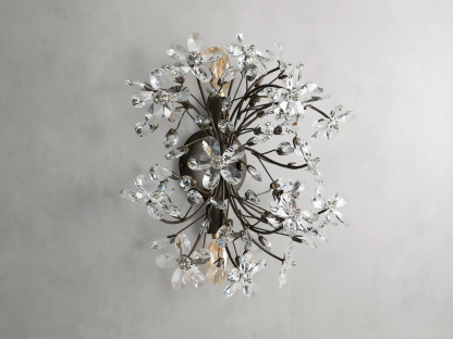 Fiore Crystal Sconce