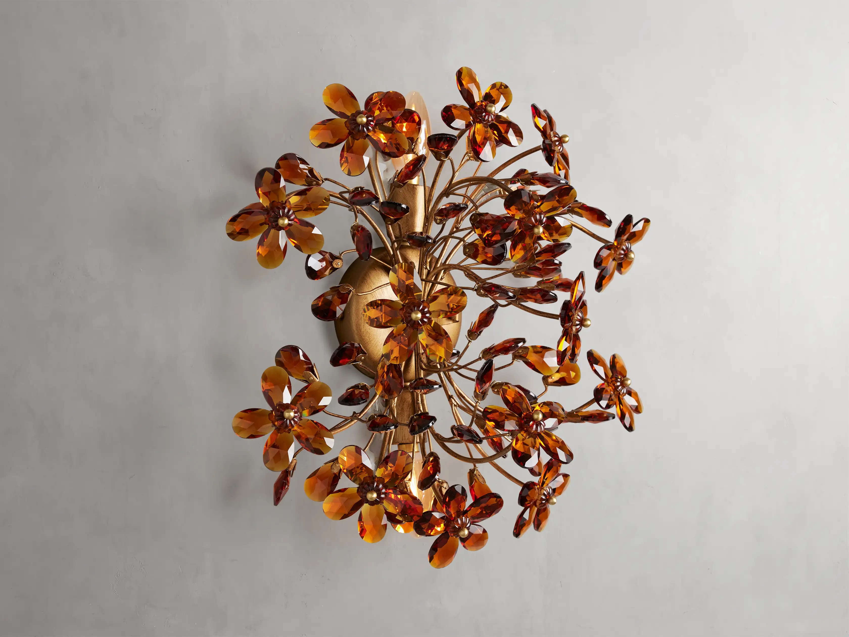 Fiore Crystal Sconce