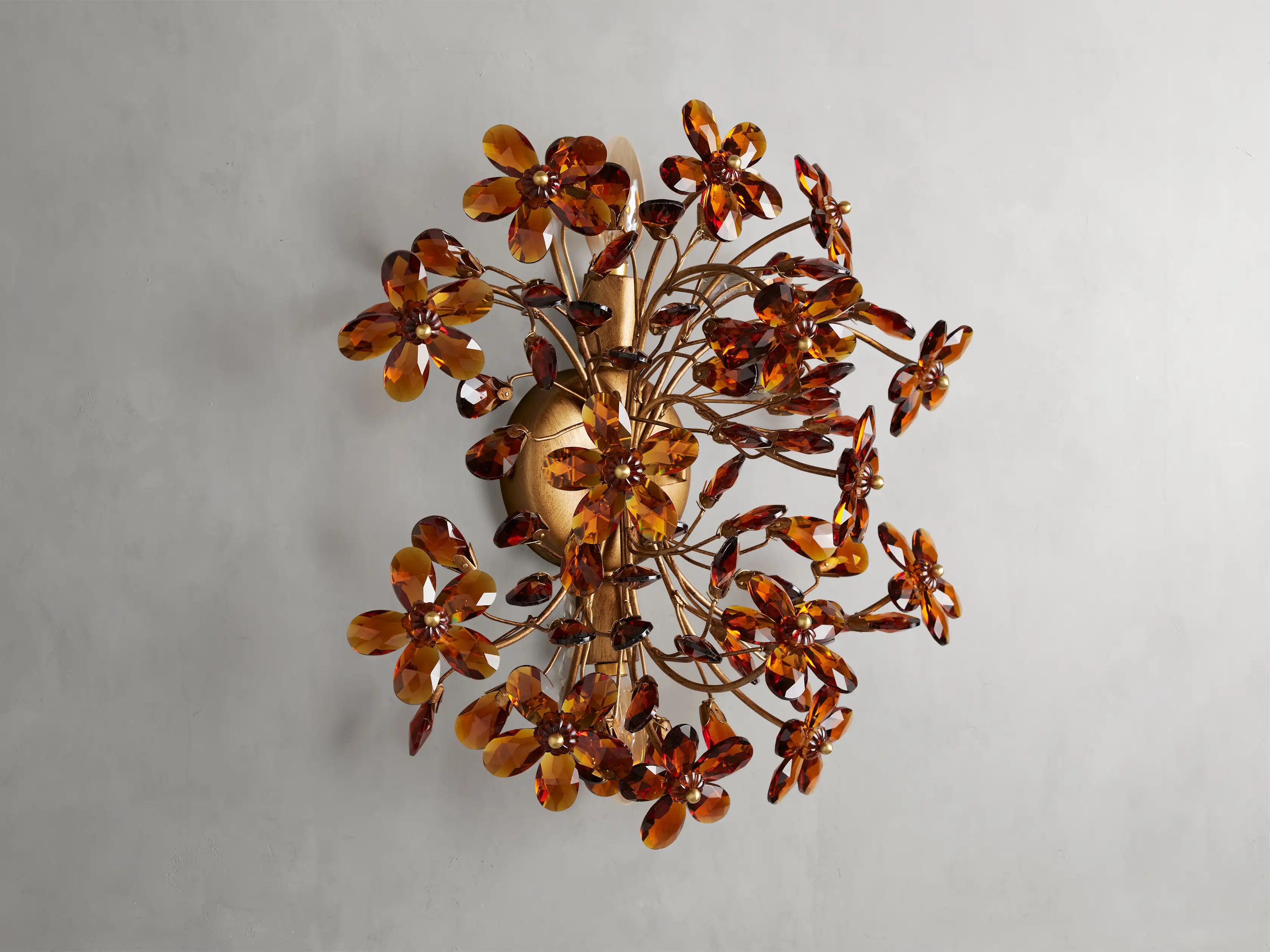 Fiore Crystal Sconce