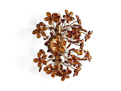 Fiore Crystal Sconce