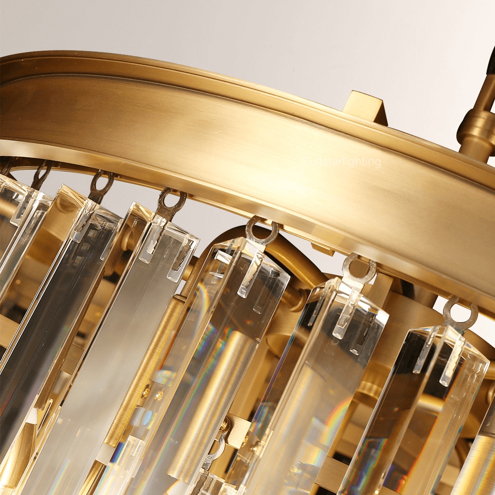 1920s Olion Round Chandelier 20"