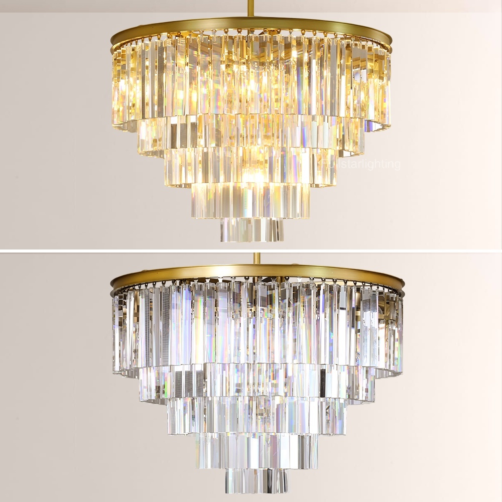 1920s Olion Round Chandelier 32"