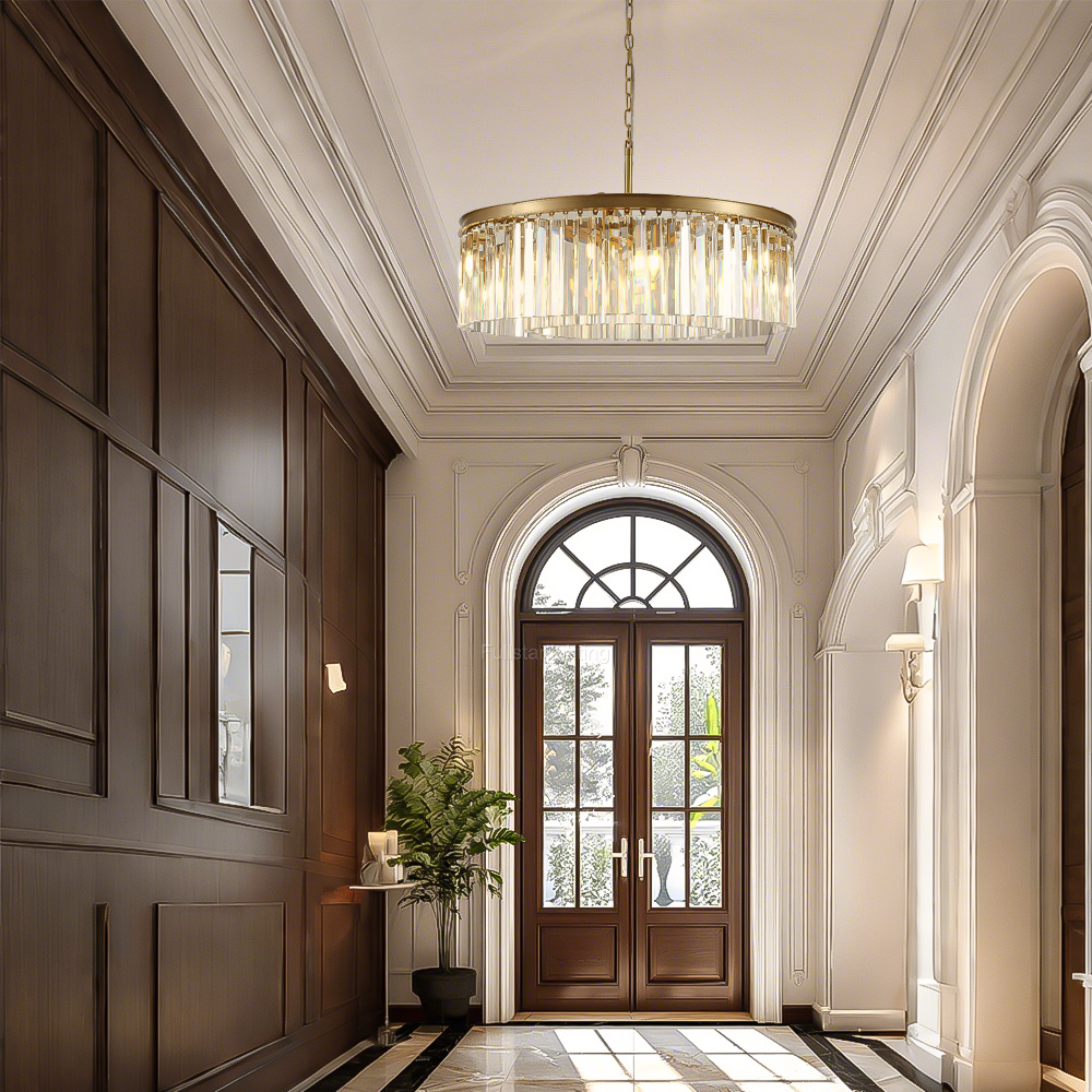 Raly Round Chandelier 32"D/42"D