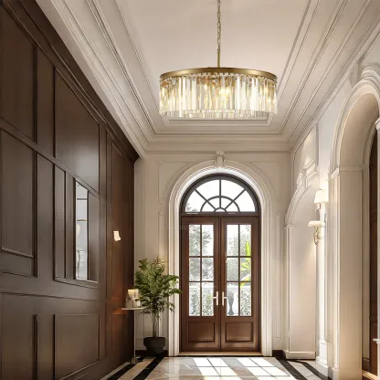 Raly Round Chandelier 32"D/42"D