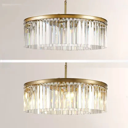 Raly Round Chandelier 32"D/42"D