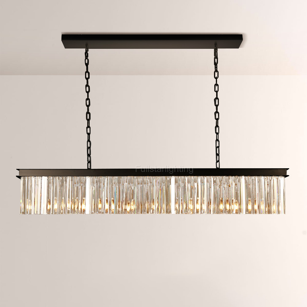 Raly Rectangular Chandelier 49"W/60"W