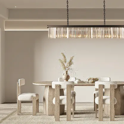 Raly Rectangular Chandelier 49"W/60"W-Fullstarlighting