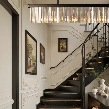 Raly Rectangular Chandelier 49"W/60"W