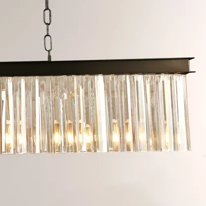 Raly Rectangular Chandelier 49"W/60"W-Fullstarlighting