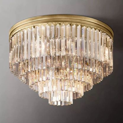 1920s Olion Flushmount 32"-Fullstarlighting