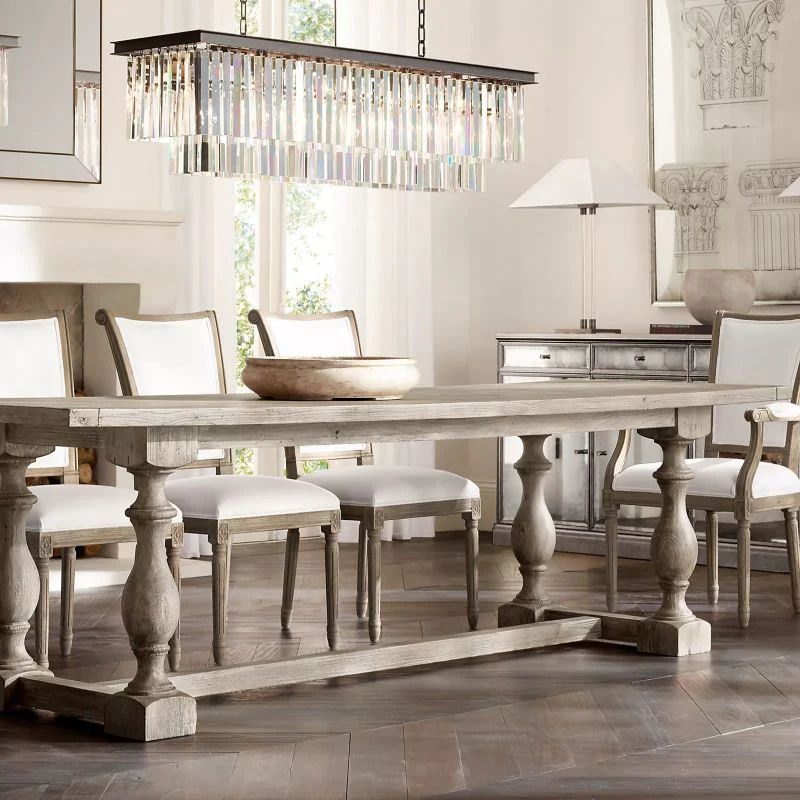 1920s Olion Rectangular Chandelier 49"
