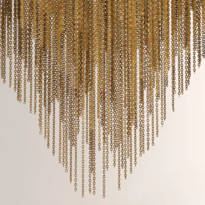 Heirless Linear Chandelier