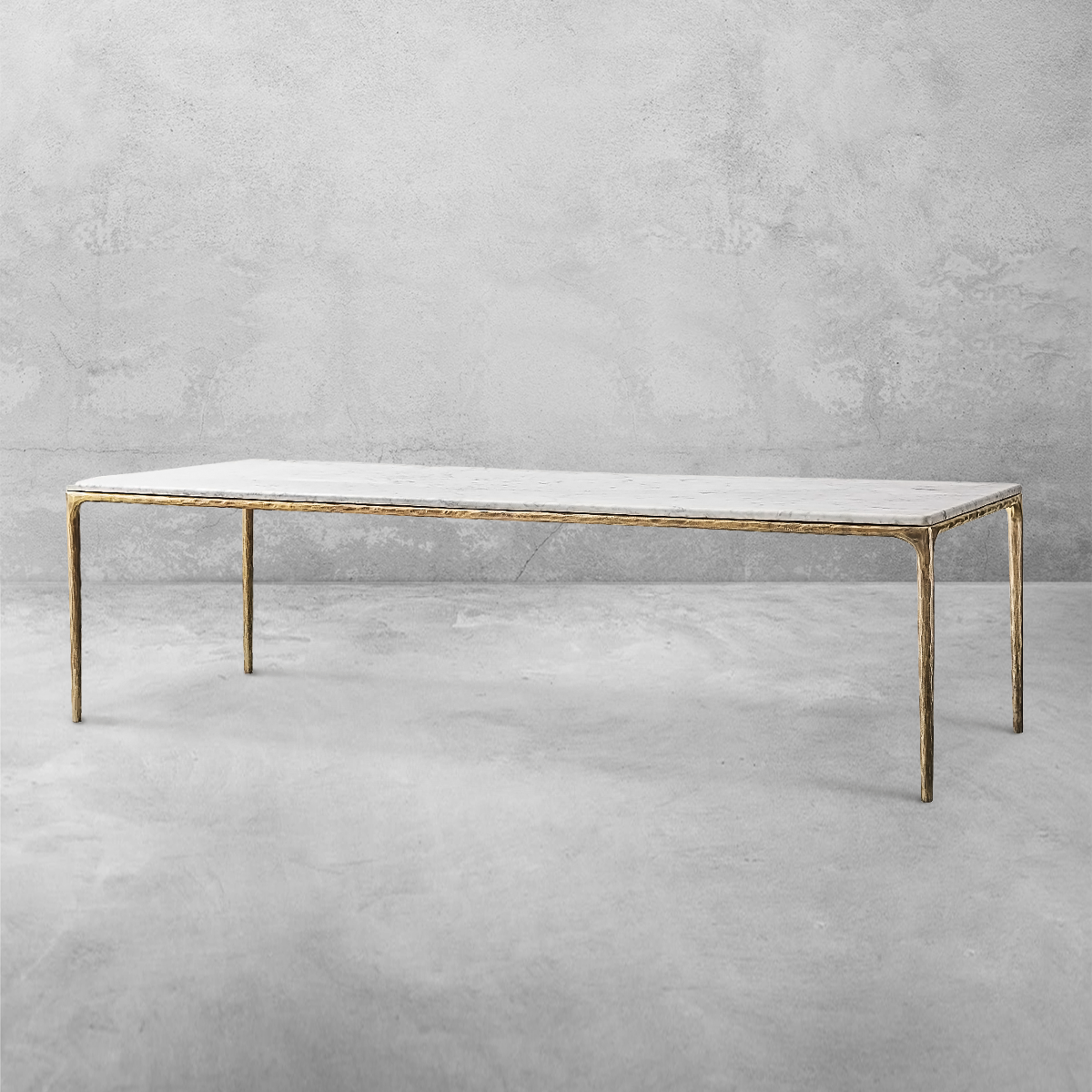 Thaddeus Marble Rectangular Dining Table-Fullstarlighting